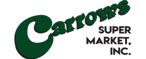 A theme logo of Carrow's Supermarket